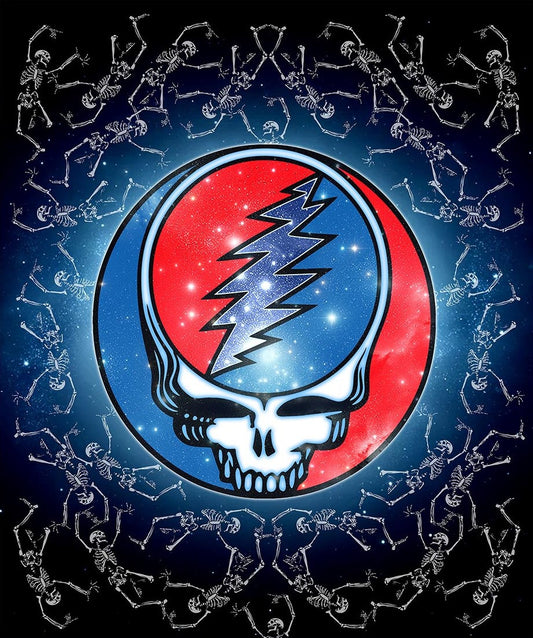 Grateful Dead - SYF Galaxy - Fleece Blanket