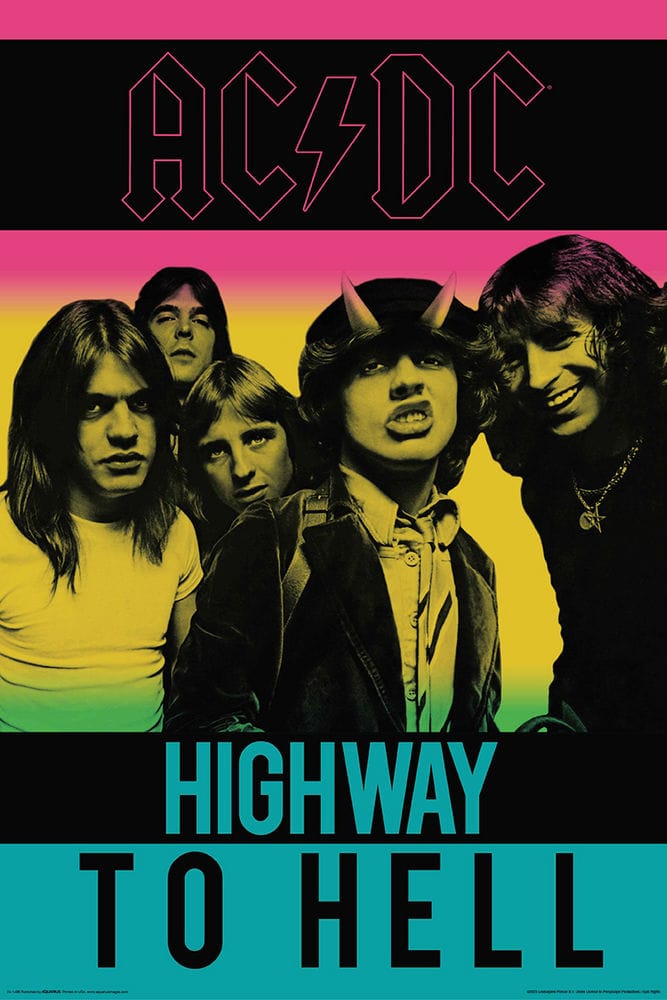 AC/DC - Retro Tour - Poster – TrippyStore