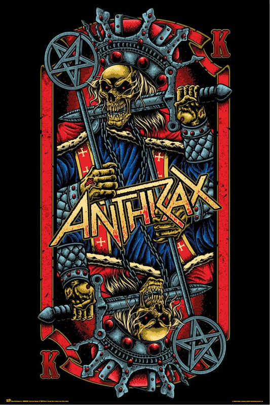 Posters Anthrax - Playing Card - Poster 103651 TrippyStore