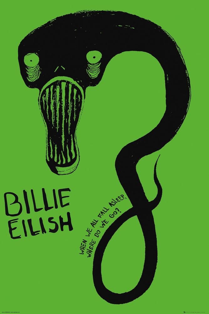 Posters Billie Eilish - Ghoul - Poster 103615 TrippyStore