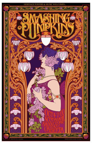 Posters Bob Masse - Smashing Pumpkins Calgary - Concert Poster 103392