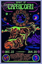 Load image into Gallery viewer, Posters Capricorn - Zodiac Sign - Black Light Poster 103372
