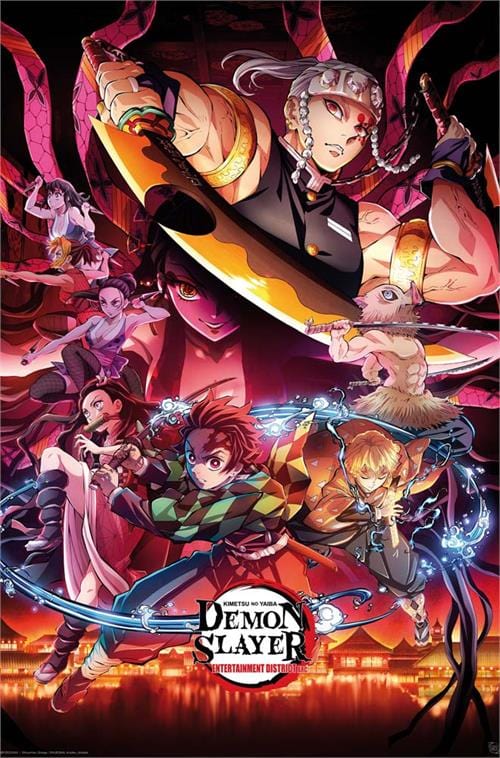Posters Demon Slayer - Entertainment District - Poster 103547 TrippyStore
