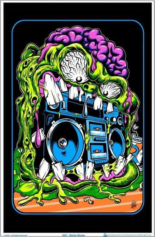 Dirty Donny - Master Blaster - Black Light Poster – TrippyStore