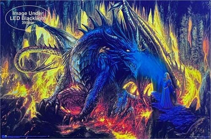 Posters Dragon of Labyrinth - Black Light Poster 103381