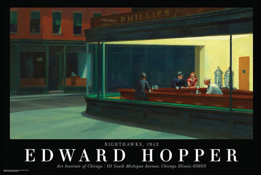 Posters Edward Hopper - Nighthawks - Poster 103584 TrippyStore