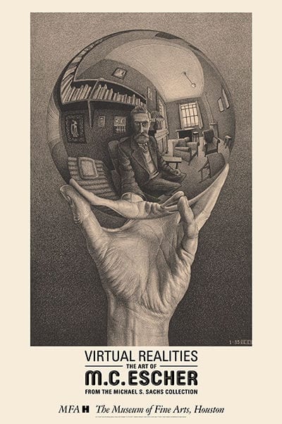 Posters Escher - Hand Sphere - Poster 101221 TrippyStore