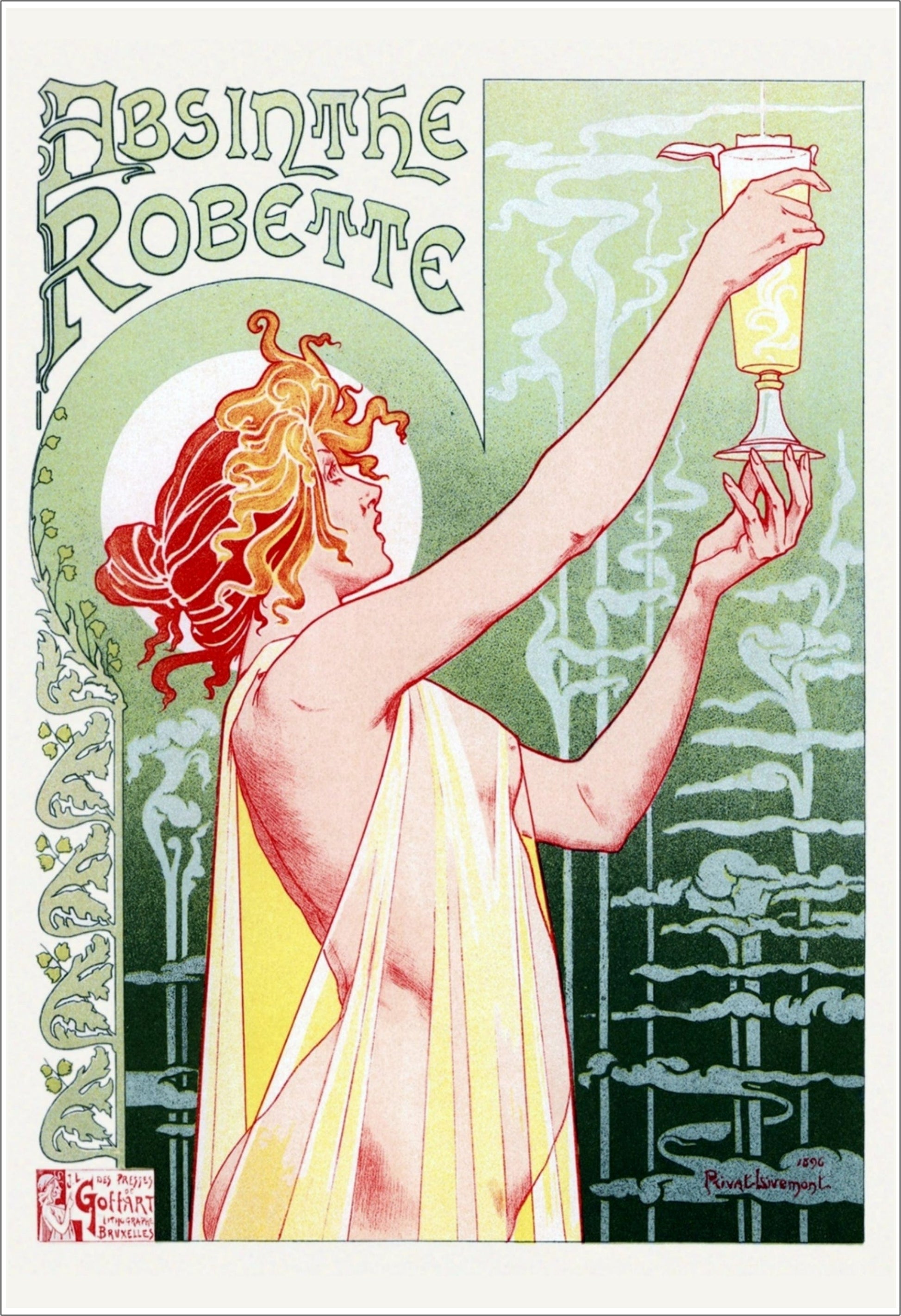 Posters Henri Privat-Livemont - Absinthe Robette - Poster 103462 TrippyStore