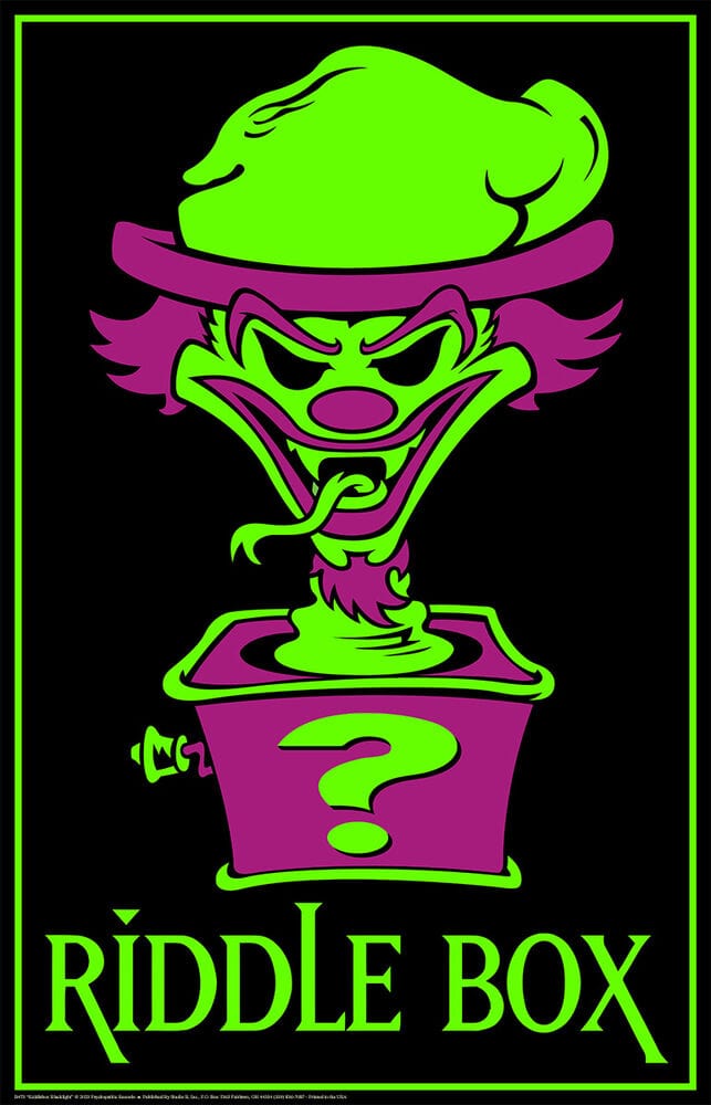 Posters Insane Clown Posse - Riddle Box - Black Light Poster 103390
