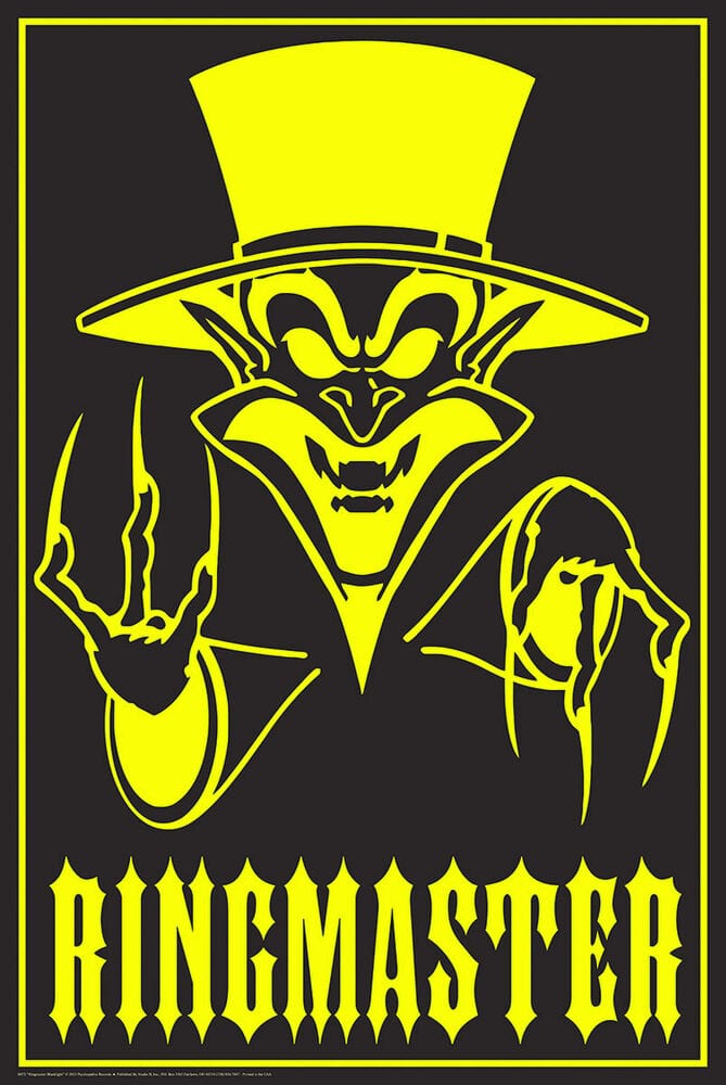 Insane Clown Posse - Ringmaster Gold - Black Light Poster – TrippyStore