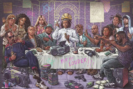 Posters Last Supper of Hip Hop - Rappers - Poster 103638 TrippyStore