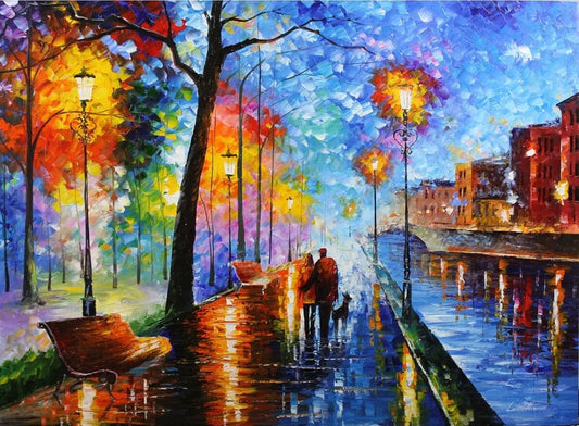 Posters Leonid Afremov - Melody of the Night - Poster 103586 TrippyStore