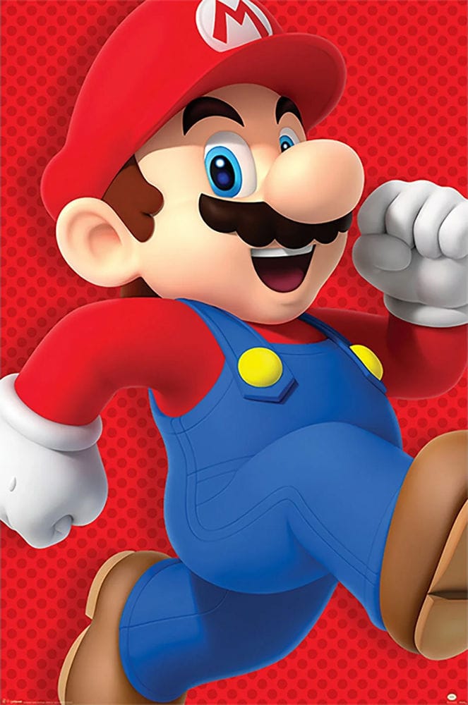Posters Mario - Running - Poster 103566 TrippyStore