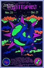 Load image into Gallery viewer, Posters Sagittarius - Zodiac Sign - Black Light Poster 103368
