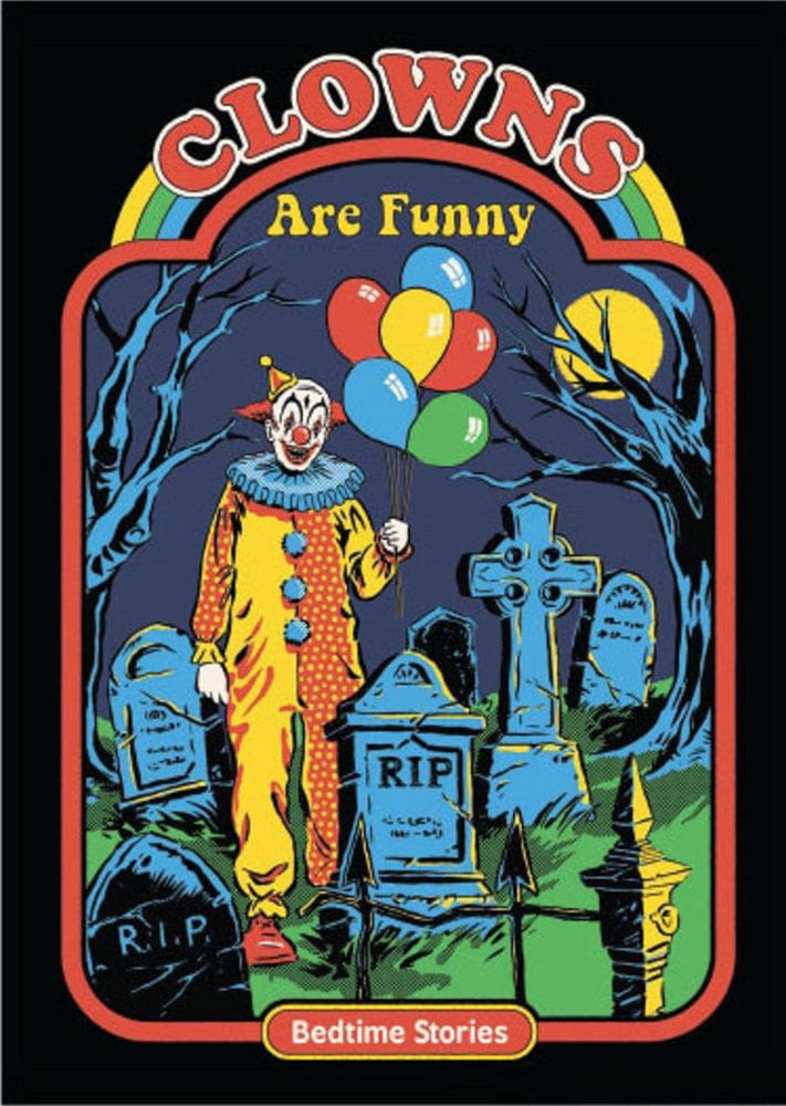 Posters Steven Rhodes - Clowns are Funny - Poster 103630 TrippyStore