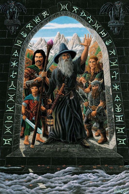 Posters Tom Masse - The Lord of the Rings - The Fellowship - Poster 103633 TrippyStore