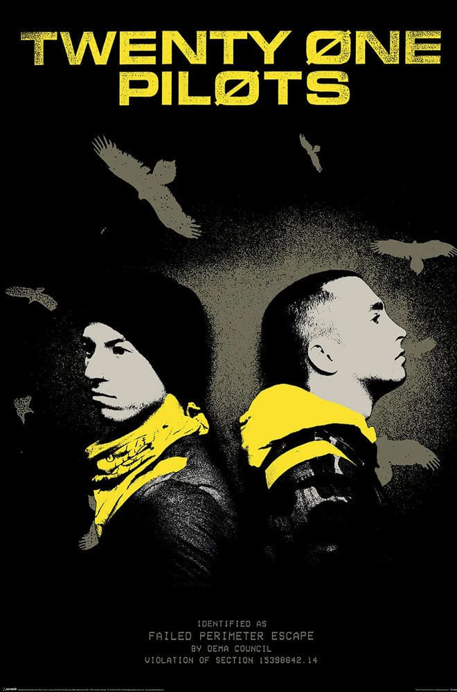 Posters Twenty One Pilots - Trench - Poster 103614 TrippyStore