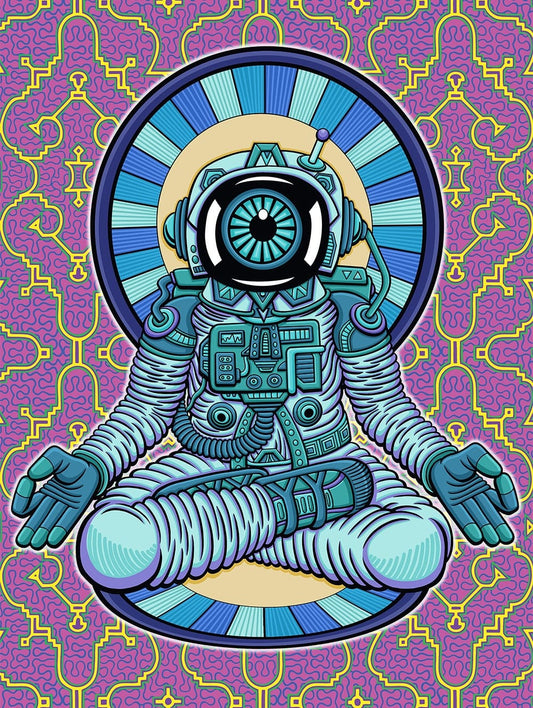 Tapestries 30 x 40" Chris Dyer - Astronaut - Tapestry