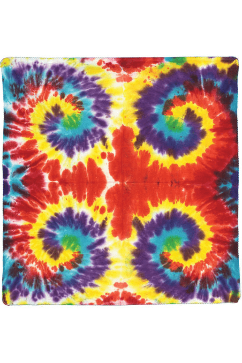 Tapestries 22 x 22" Rainbow Swirls - Tie-Dye - Tapestry 101584 TrippyStore