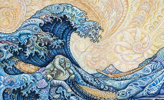 Tapestries Randal Roberts - Great Wave - Tapestry 103457