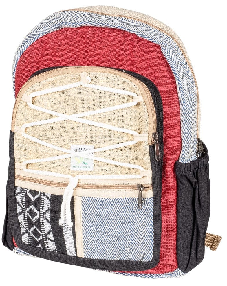 Bags Hemp - Red Accents - Backpack 103084