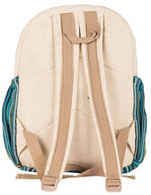 Load image into Gallery viewer, Bags Hemp Stripes - Blue - Backpack 103083

