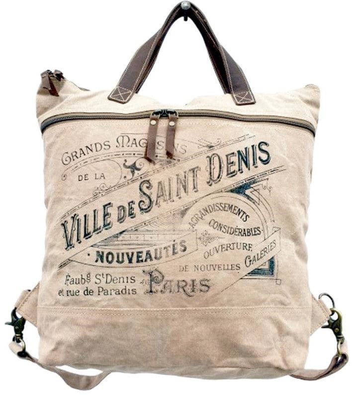 Bags Vintage French Sack - Canvas Backpack 103080