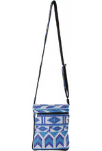 Load image into Gallery viewer, Bags Woven Jacquard - Blue and White - Purse 102520
