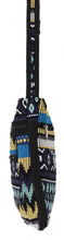 Load image into Gallery viewer, Bags Woven Jacquard - Yellow and Blue - Purse 102526
