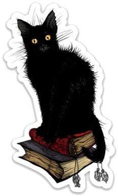 Black Cat - Sticker 102142