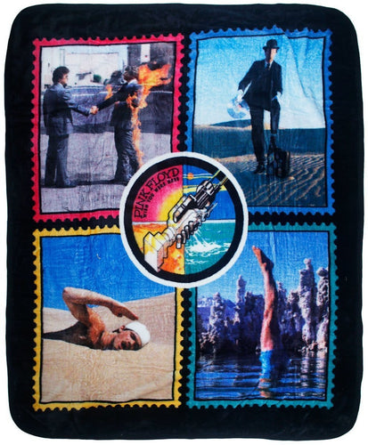 Blankets Pink Floyd - Wish You Were Here - Fleece Blanket 100036