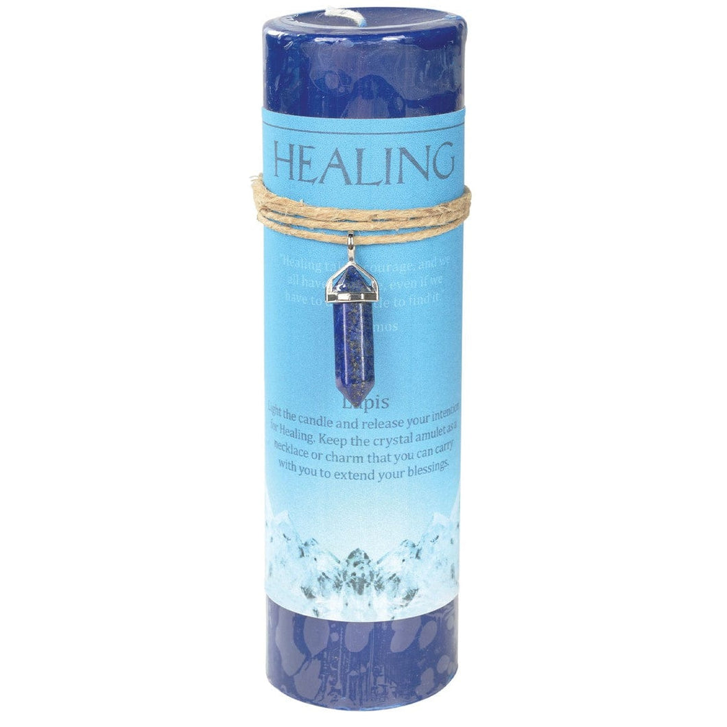 Candles Healing - Lapis - Crystal Energy Candle 103162