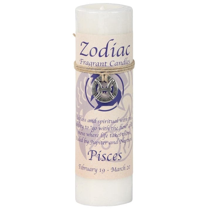 Candles Pisces - Zodiac with Pendant - Candle 103146
