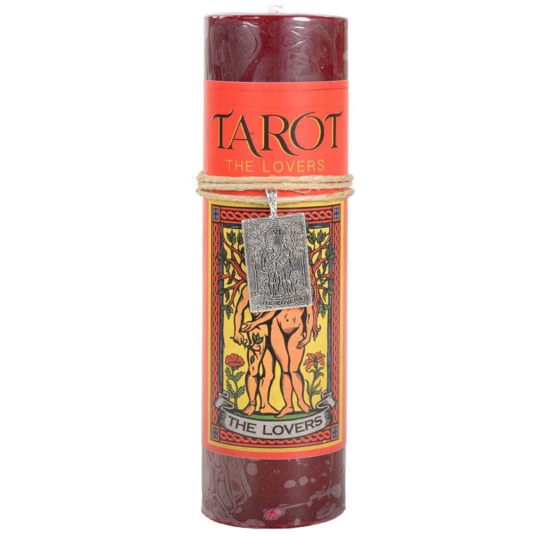 Candles The Lovers - Tarot Pendant - Candle 103200