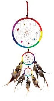 Dreamcatchers Triple Hoop Rainbow - Dreamcatcher 102677