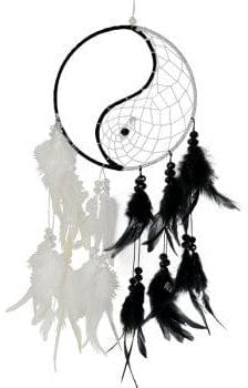 Dreamcatchers Yin-Yang - Black and White - Dreamcatcher 102709