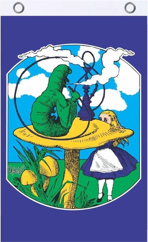 Flags Alice in Wonderland - Caterpillar Hookah - Flag 100043