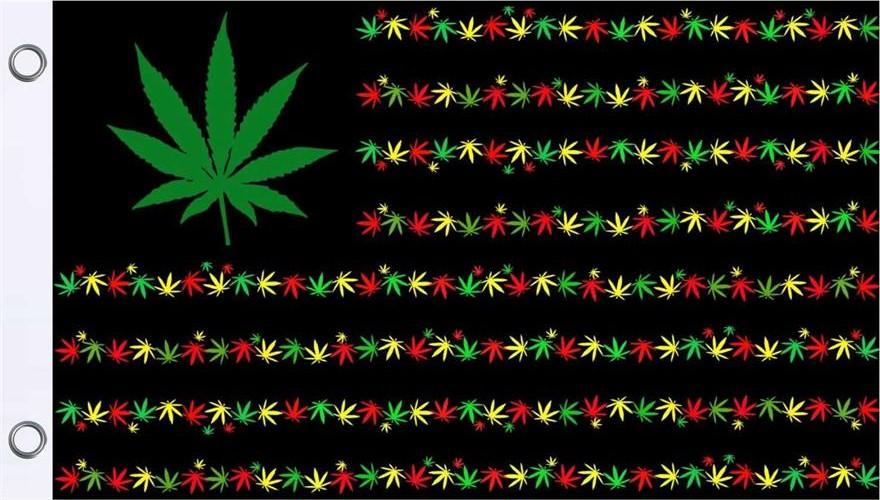 Flags Cannabis USA 420 - Flag 100398