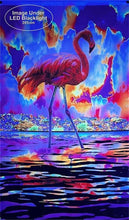 Load image into Gallery viewer, Flags Flamingo - Black Light Flag 103341
