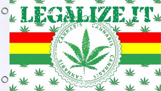 Flags Legalize It - Rasta - Flag 100397