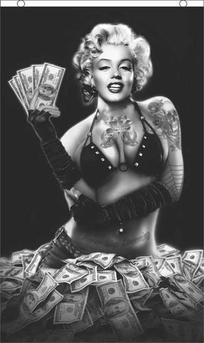 Flags Marilyn Monroe - Money Shot - Flag 100412