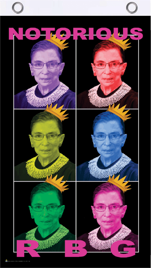Notorious RBG - Flag – TrippyStore