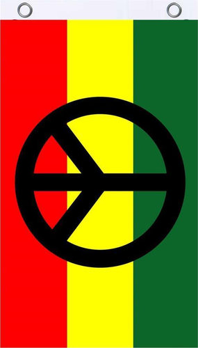 Flags Peace - Rasta - Flag 100400