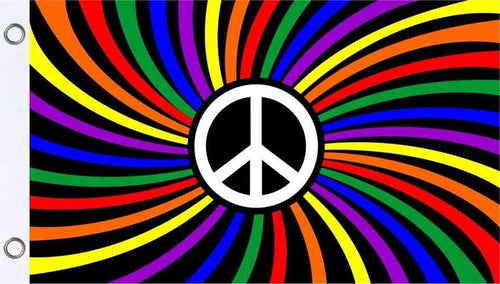 Flags Rainbow Peace - Flag 004364