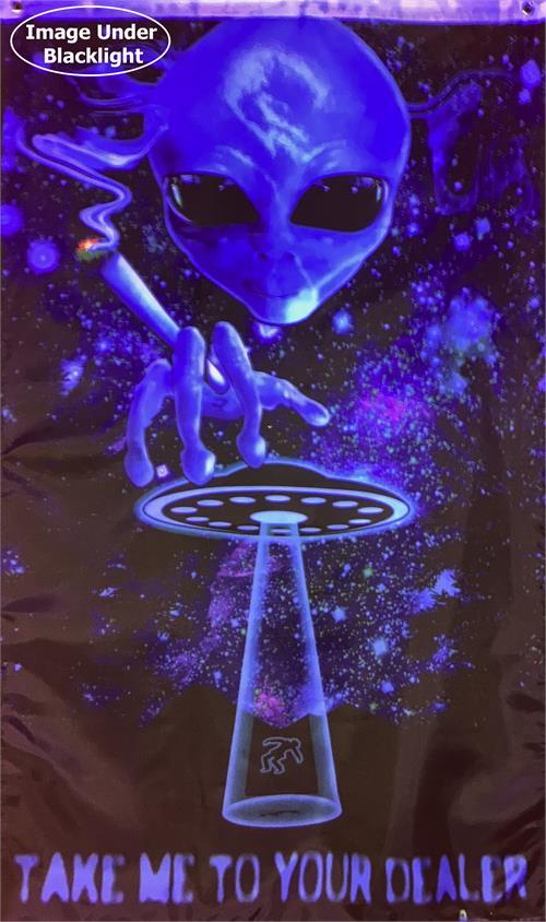 Alien Fleece Blanket Take Me To Your orders Dealer