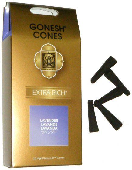 Incense Gonesh - Lavender - Incense Cones 101693