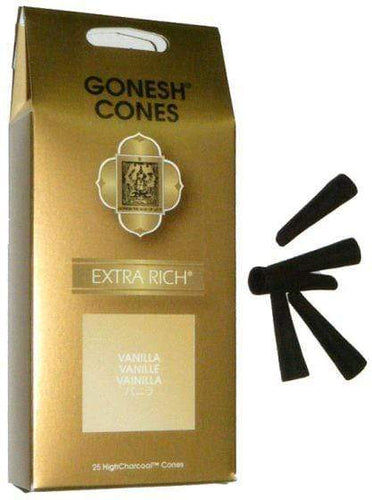 Incense Gonesh - Vanilla - Incense Cones 101699