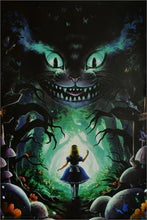 Load image into Gallery viewer, poster Alice in Wonderland - Cheshire Cat - Black Light Poster 103178
