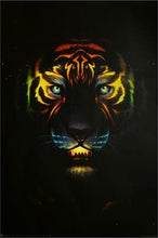 Load image into Gallery viewer, poster Glow Tiger - Black Light Poster 103177
