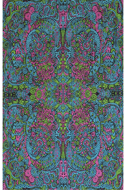 Posters 3D - Psychedelic Liquid E - Tapestry 102271